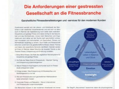Die Anforderungen einer gestressten Gesellschaft an die Fitnessbranche
